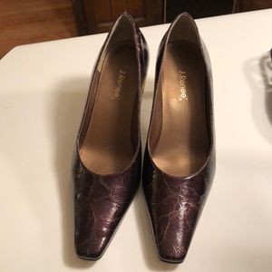 Dark Brown J Renee Pumps Size 8. “Lindsey””